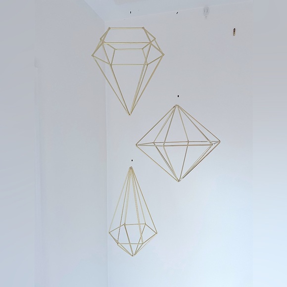 Umbra Prisma Wall Decor (Gold) - Picture 2 of 3